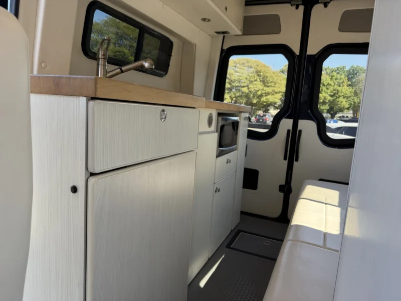 2018 Mercedes Sprinter 2500 144 High Roof 4x4, interior toward rear