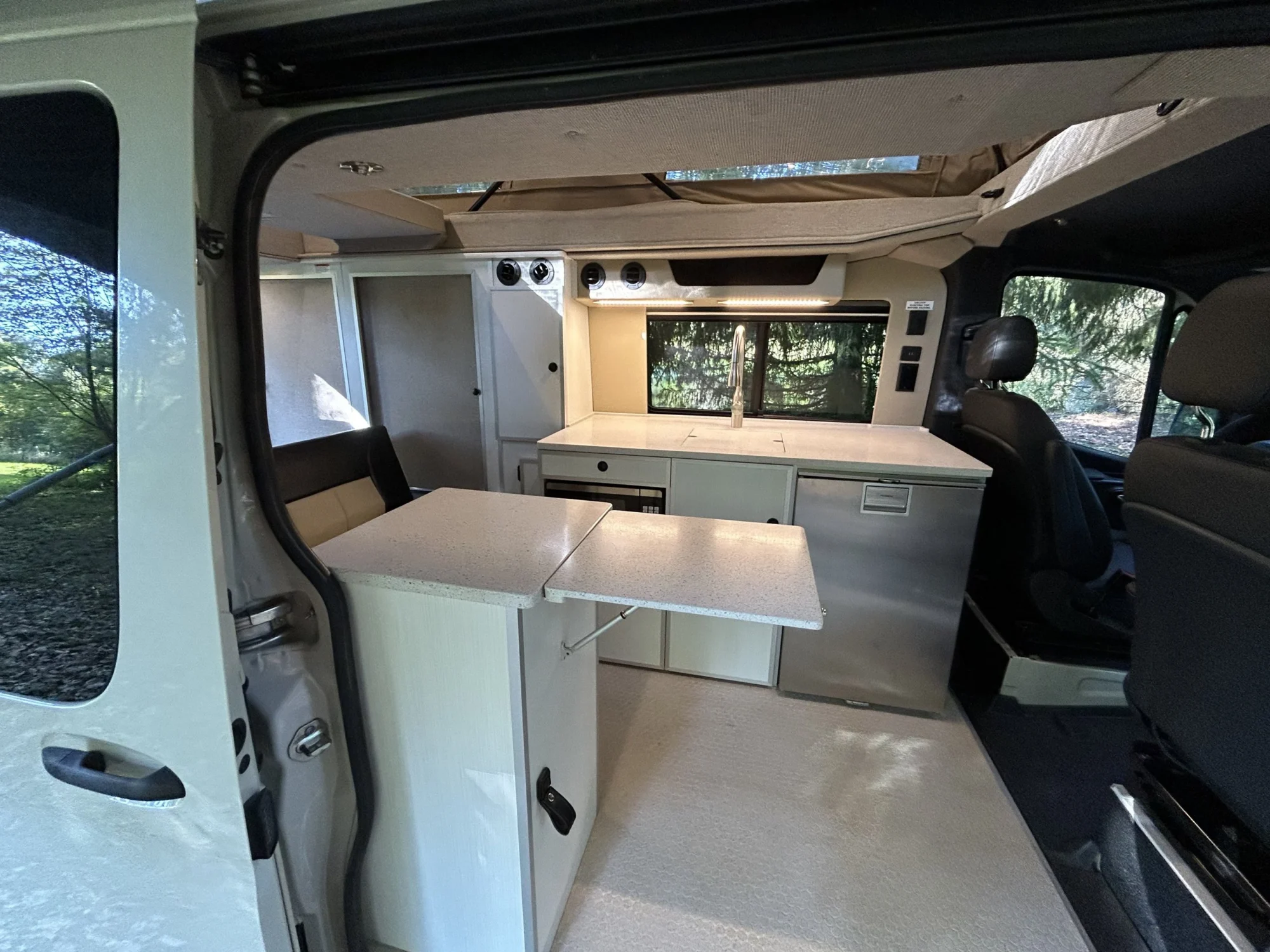 New 2022 Sprinter 2500 144 4x4 RB-150S, interior through sliding door, galley