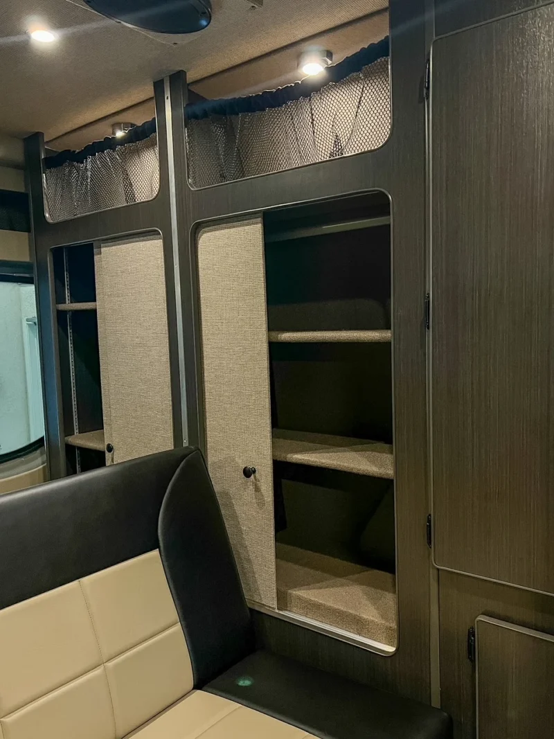 2026 Mercedes Sprinter 170 High Roof AWD Wheelchair Accessible, interior, sofa and closet