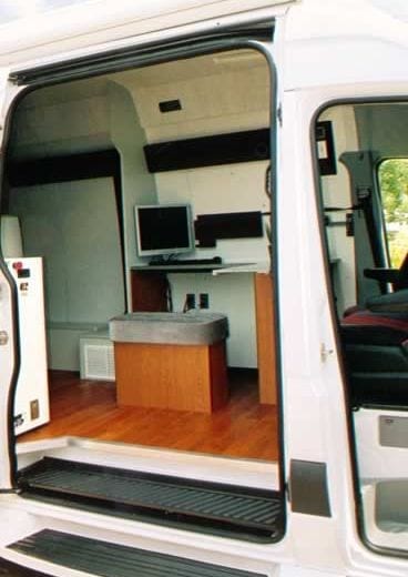 Conversion Example - Mobile Clinic - Mobile Scanning Van for Doctors