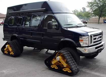 Conversion Example - Work Vans - Ford E350 4-Wheel Drive Sportsmobile