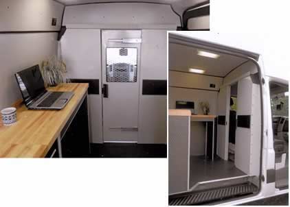 Conversion Example - Commercial Van Base Package Options