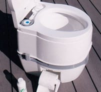 Porta Potti Curve Electric Flush