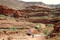 More Sporsmobile four wheeling in the Moab.