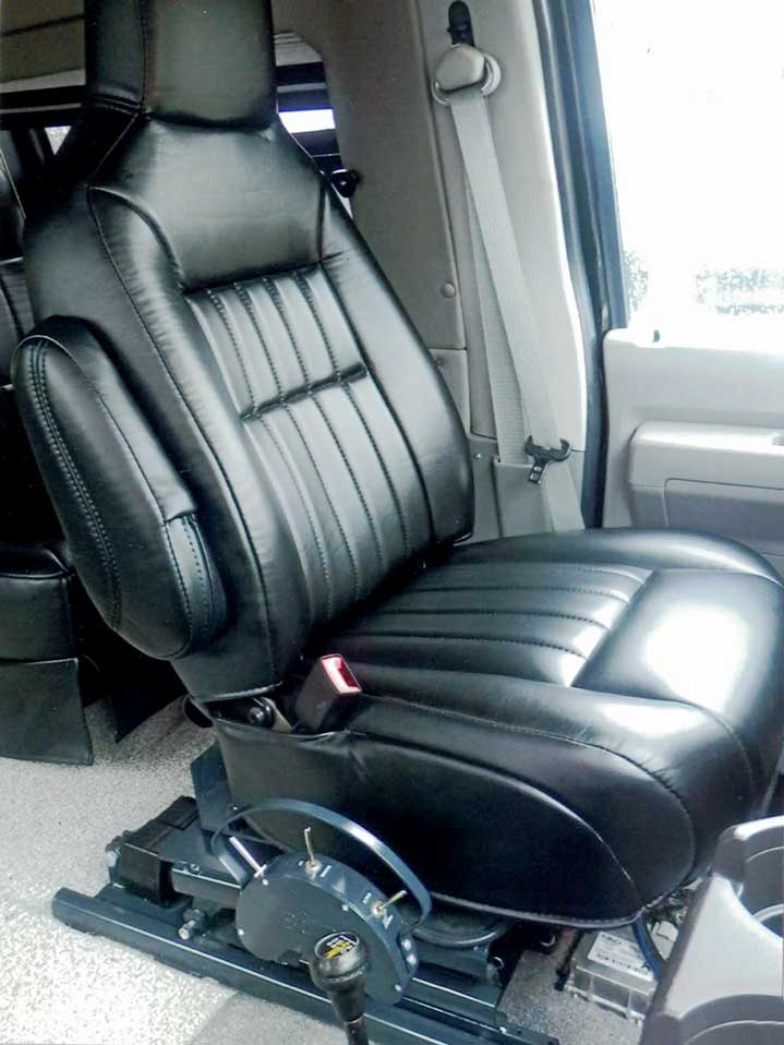 Sportsmobile Disabled Transit Driver's Seat