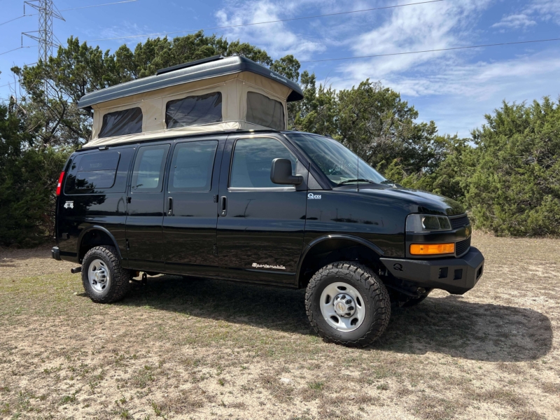 Chevy Express with Pop-top