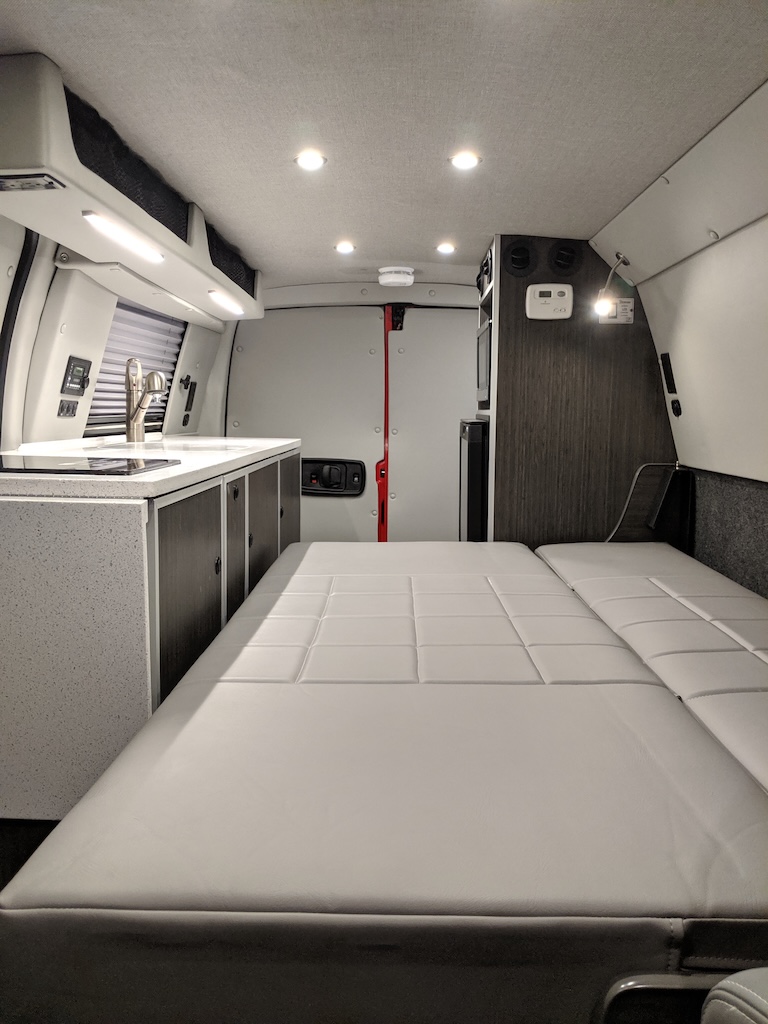 chevy express with sportsmobile interior conversion