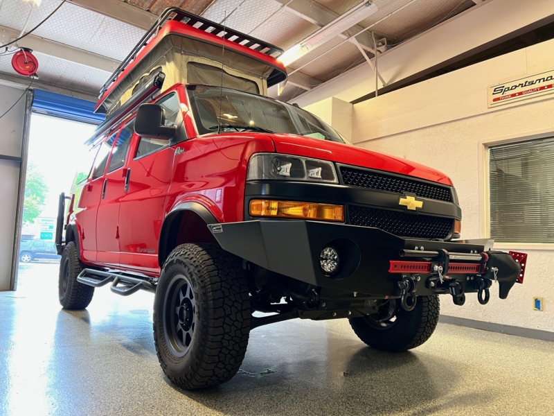 Chevy Express Quigley 4x4 RB-50 camper van