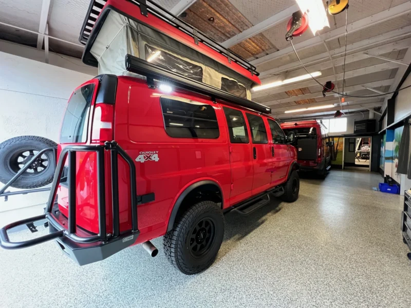 Chevy Express Quigley 4x4 RB-50 camper van