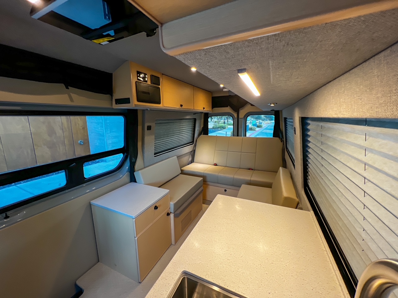 Mercedes Sprinter 144 high-roof Roofnest camper van