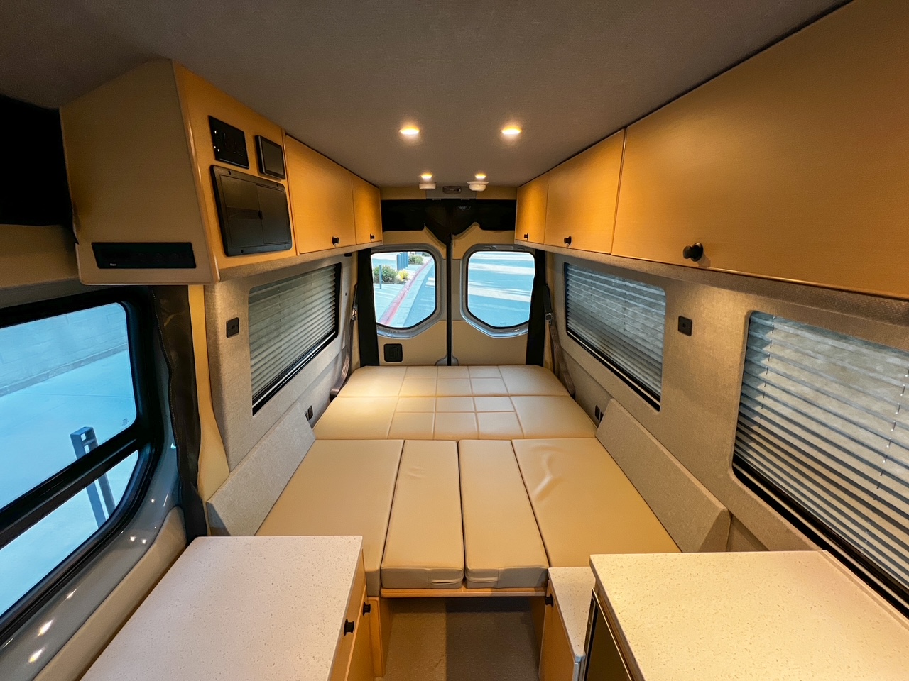 Mercedes Sprinter 144 high-roof Roofnest camper van