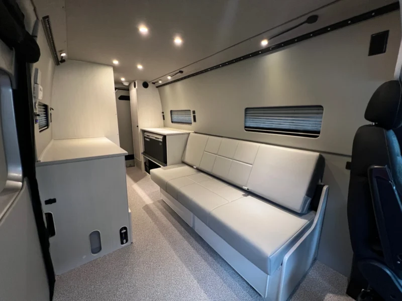 Ram ProMaster long-body high-roof camper van with full shower