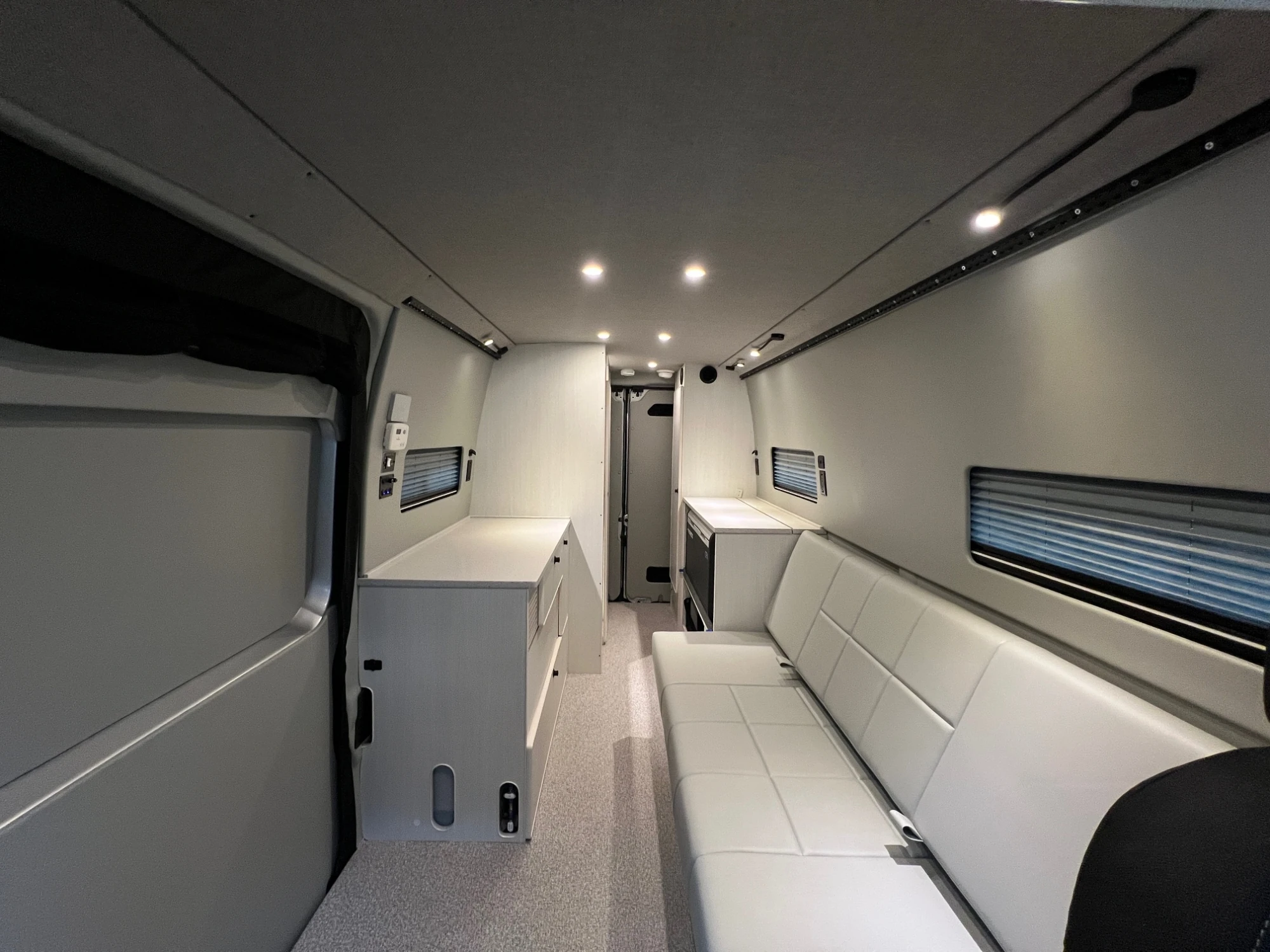 Ram ProMaster long-body high-roof camper van with full shower