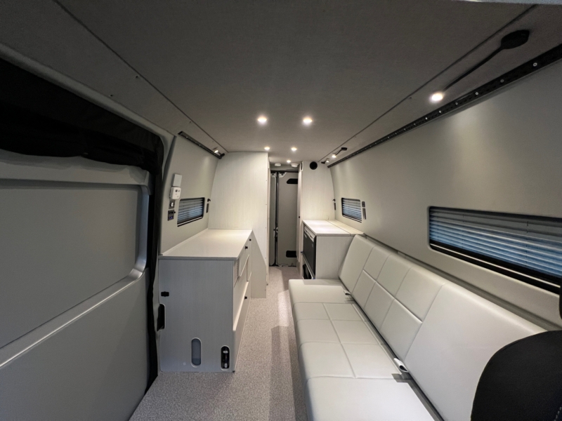 Ram ProMaster long-body high-roof camper van with full shower