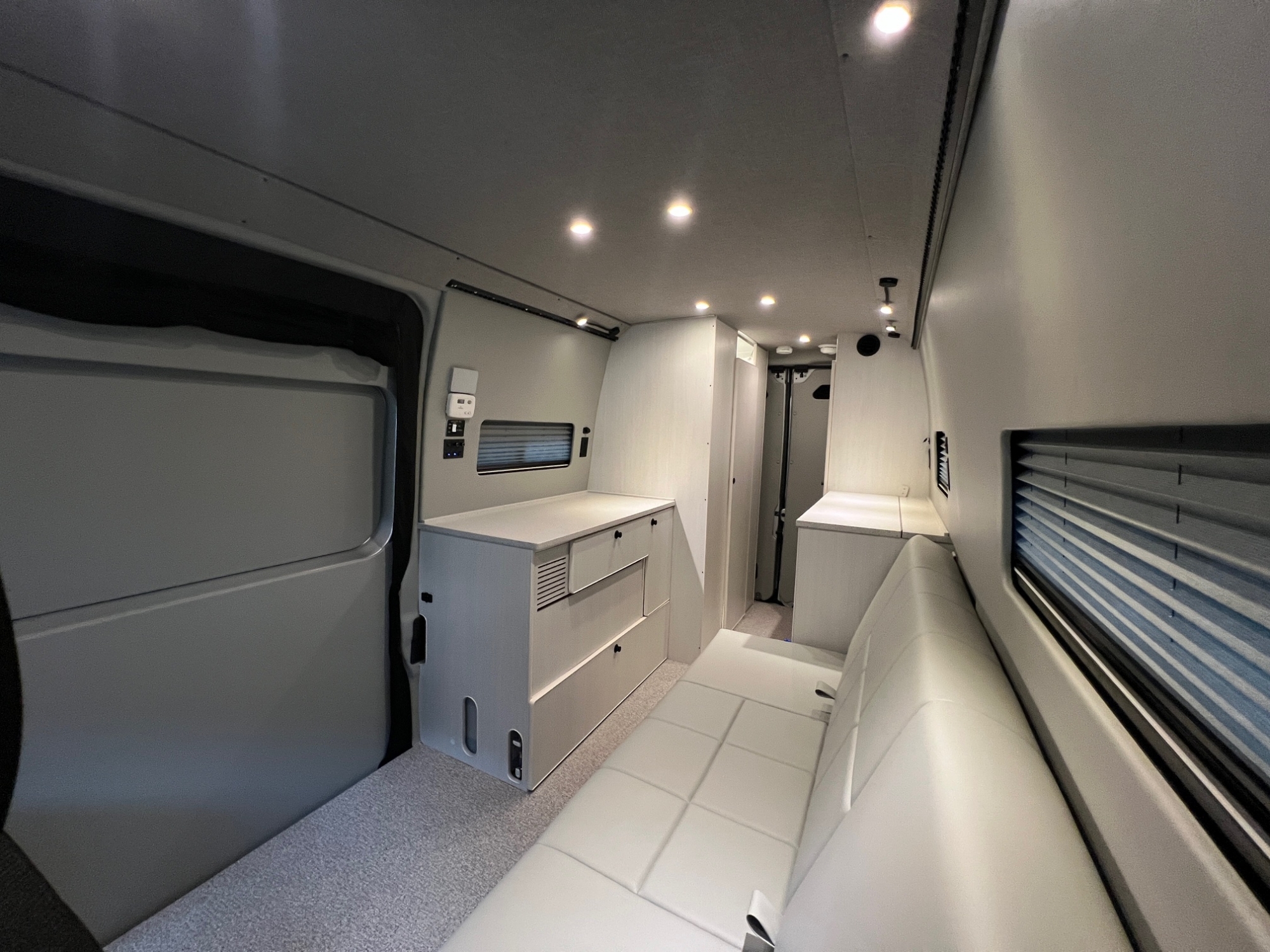 Ram ProMaster long-body high-roof camper van with full shower