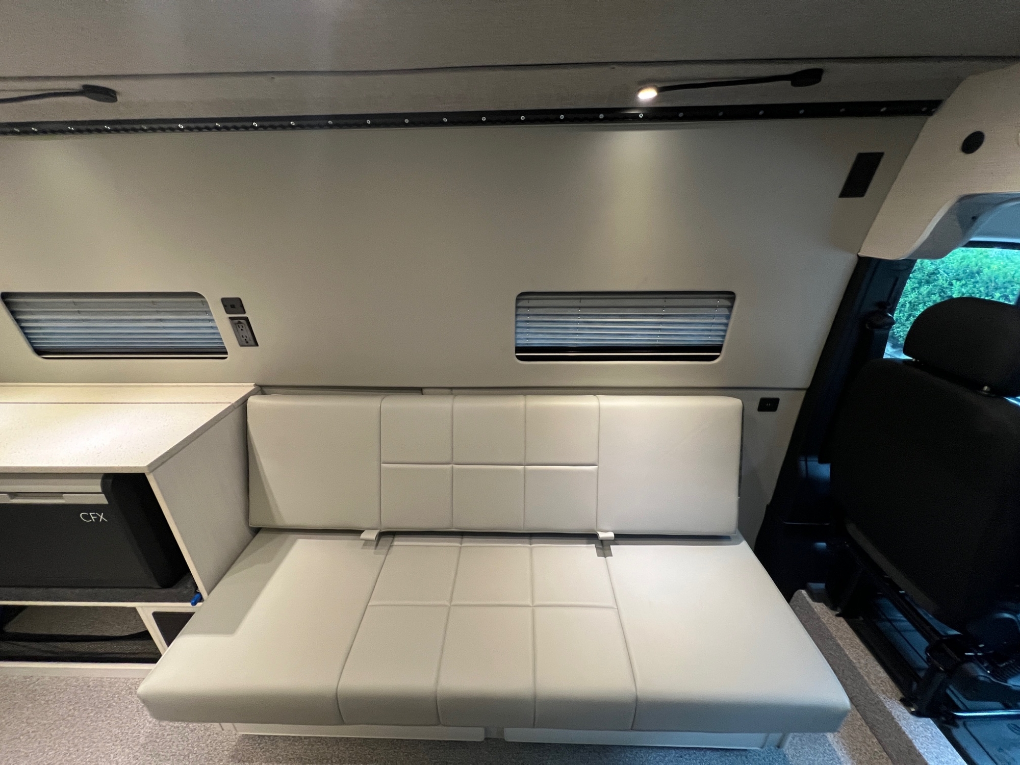 Ram ProMaster long-body high-roof camper van with full shower