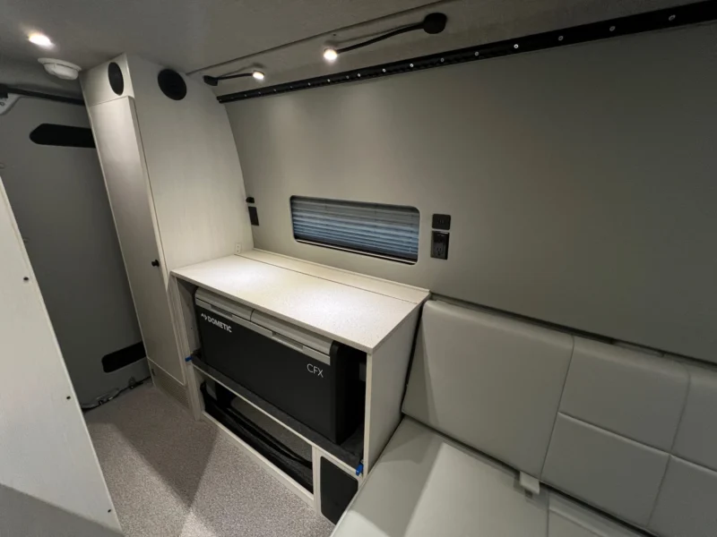 Ram ProMaster long-body high-roof camper van with full shower