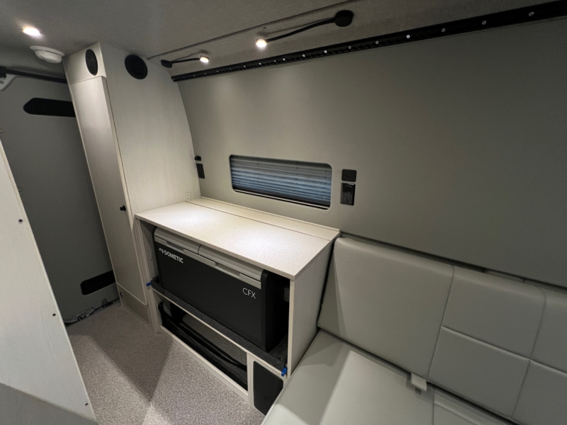 Ram ProMaster long-body high-roof camper van with full shower