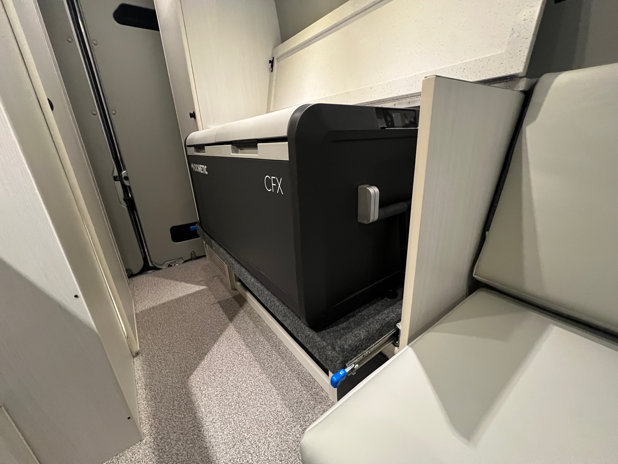 Ram ProMaster long-body high-roof camper van with full shower