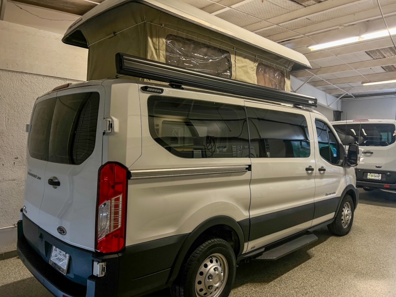 Ford Transit 130 low-roof penthouse camper van