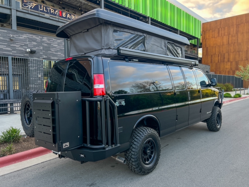 Chevy Express Quigley 4x4 penthouse camper van