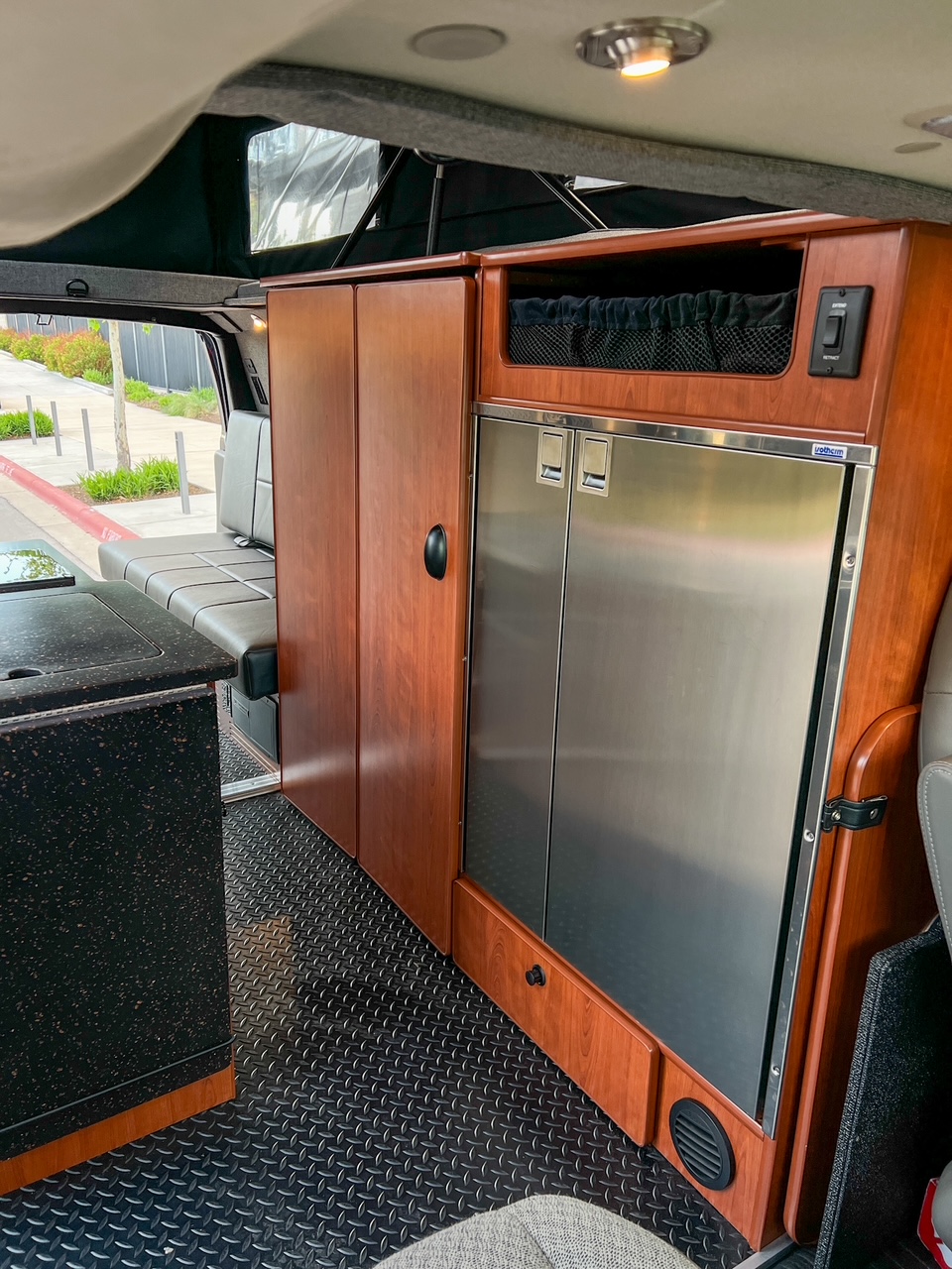 Chevy Express Quigley 4x4 penthouse camper van