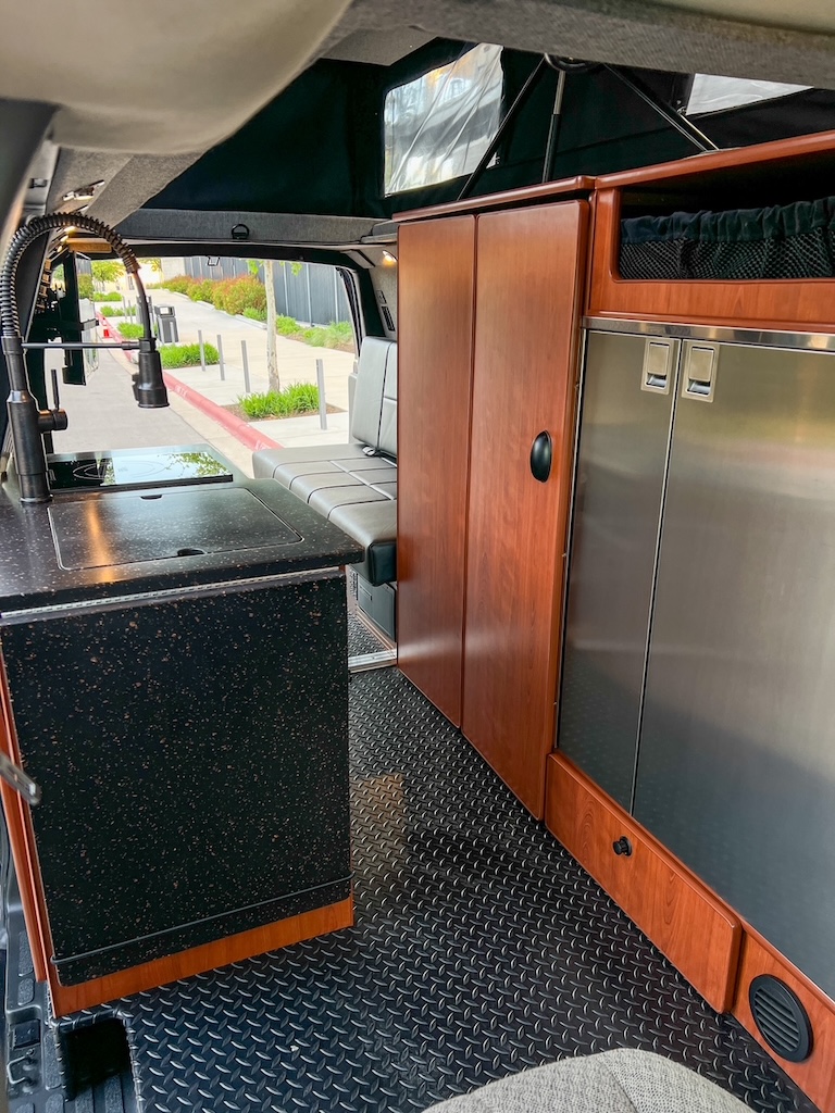 chevy express with sportsmobile conversion