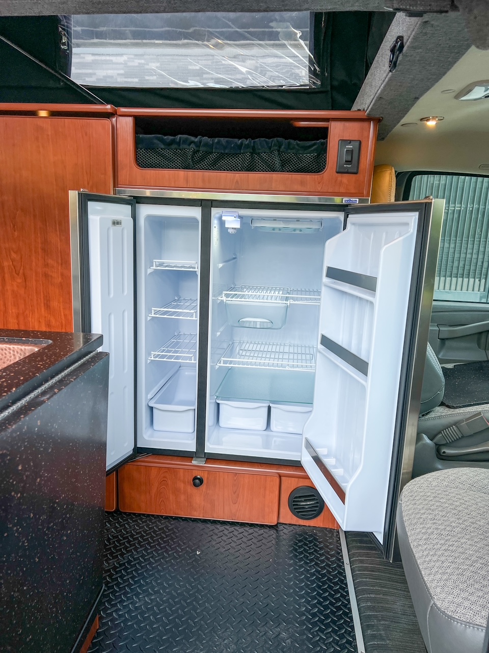 Chevy Express Quigley 4x4 penthouse camper van