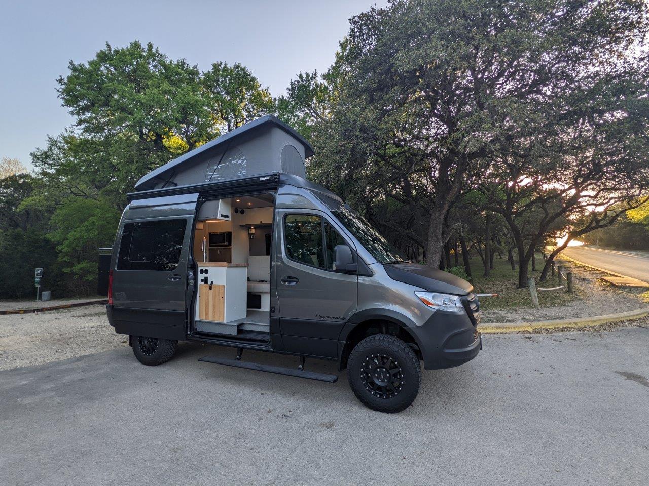 Mercedes Sprinter 144 High Roof SCA top camper van