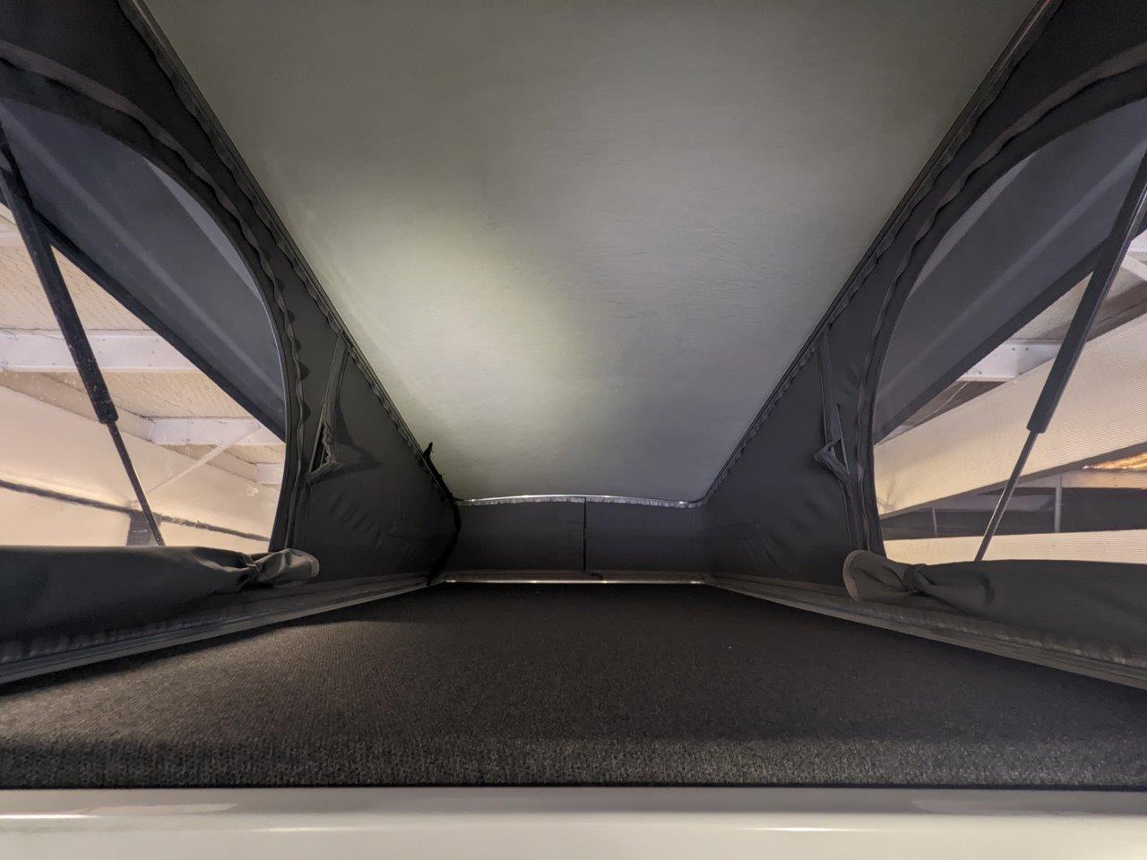 Sportsmobile Sprinter 144 SCA sleeping area