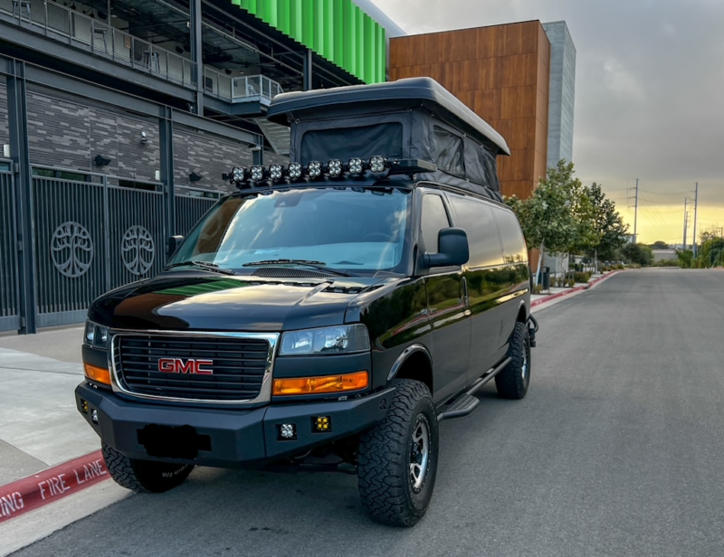 chevy express with a sportsmobile conversion