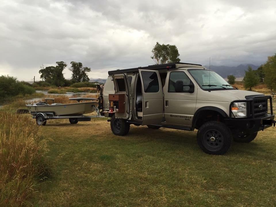 With Boat