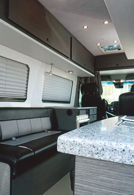 Conversion Example - Standard Plan Sprinter RB-138SM High Roof